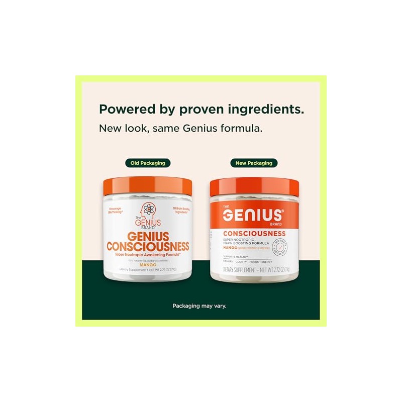 Genius Consciousness (Mango, 79 gramos (paquete de 1))