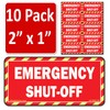 Littversions Bulk Small 2" x 1" Emergency Shut-Off Fuel Switch