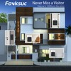 FOVKSUC Wireless Doorbell, Door Bell Kits with 3 Receivers +2