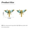 Dragonfly Earrings for Women Blue Dragonfly Stud Earrings Tiny Bug