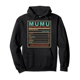 Mumu Nutrition Facts Papua New Guinean Foodie Pullover Hoodie