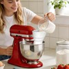 2026 Upgraded Flour Funnel for KitchenAid Stand Mixer, Silicone Foldable