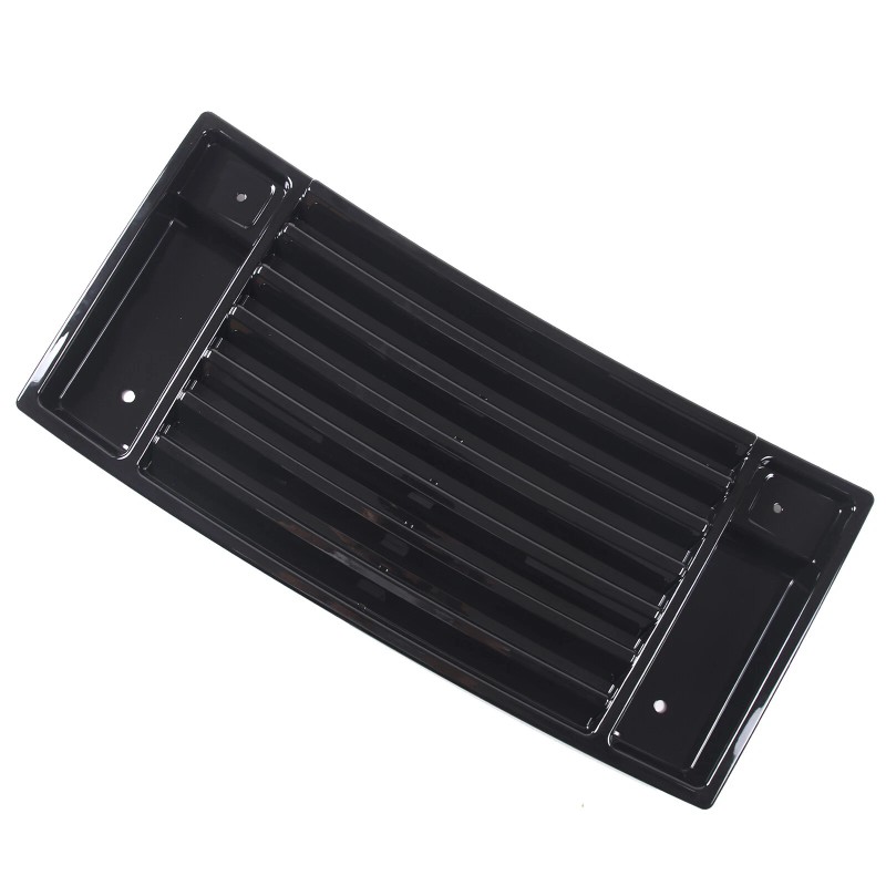 carmotion88 Front Hood Vent Panel Handle Cover Glossy Black Trim