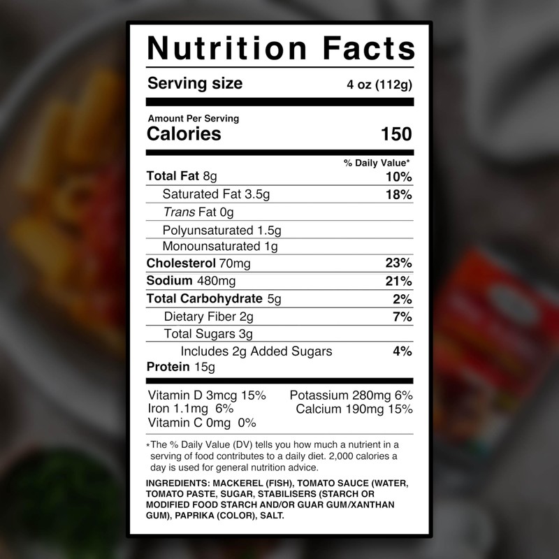 Grace Chunky Mackerel In Tomato Sauce 15oz - 2 Pack