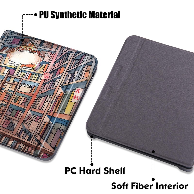 BOZHUORUI Slim Case for 7" Kobo Libra Colour e-Reader (Model