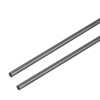 PATIKIL グラファイト撹拌棒 直径0.12"(3 mm) 長さ7.5"(190.5mm) グラファイトるつぼ用インゴット溶解鋳造用 2本入り