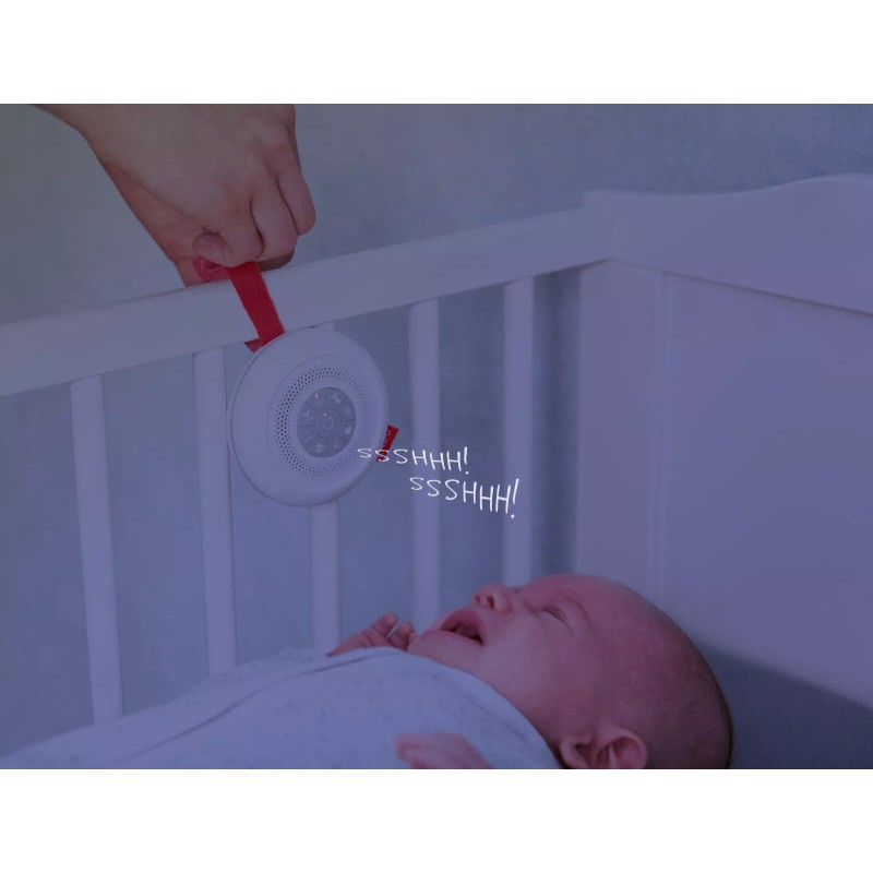 Zazu Portable Baby Soother, 6 Calming Sounds, White Noise Shushing