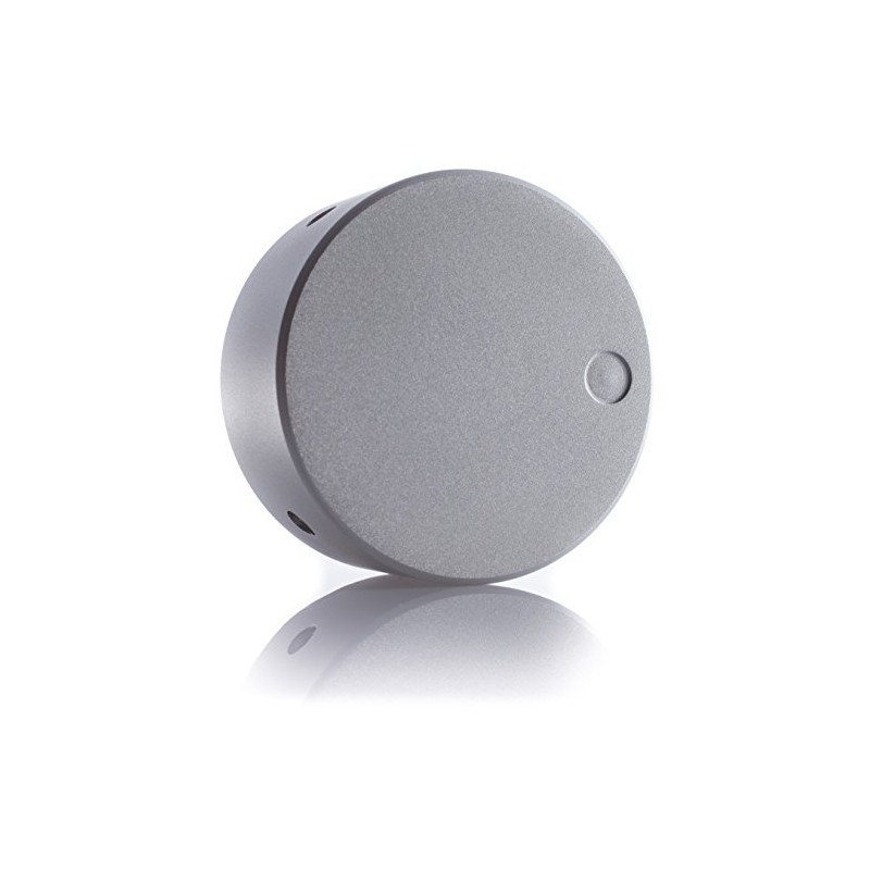 Hifi Lab Pot Aluminium 48x22 Audio Rotary Knob Solid Silver