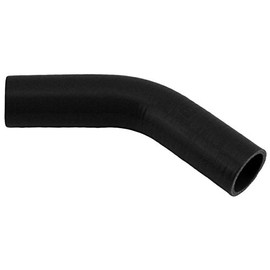 Pegasus E45.38-BLACK, Black Silicone Hose, 1 1/2" I.D. 45 degree elbow, 4" Legs (no logo)