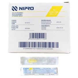 Aguja Hipodermica Nipro 30g x 13mm