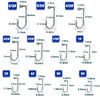9KM DWLIFE Right Angle Jig Hooks Fishing - 50pcs Aberdeen