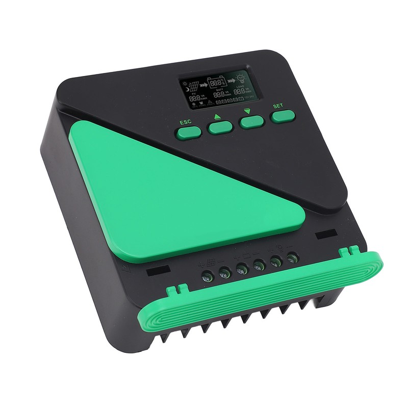 MPPT Solar Charge Controller 12V 24V Intelligent Regulator LCD Display