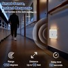 Upgraded 2 Pack Motion Sensor Night Light Cruise Ship Approved,