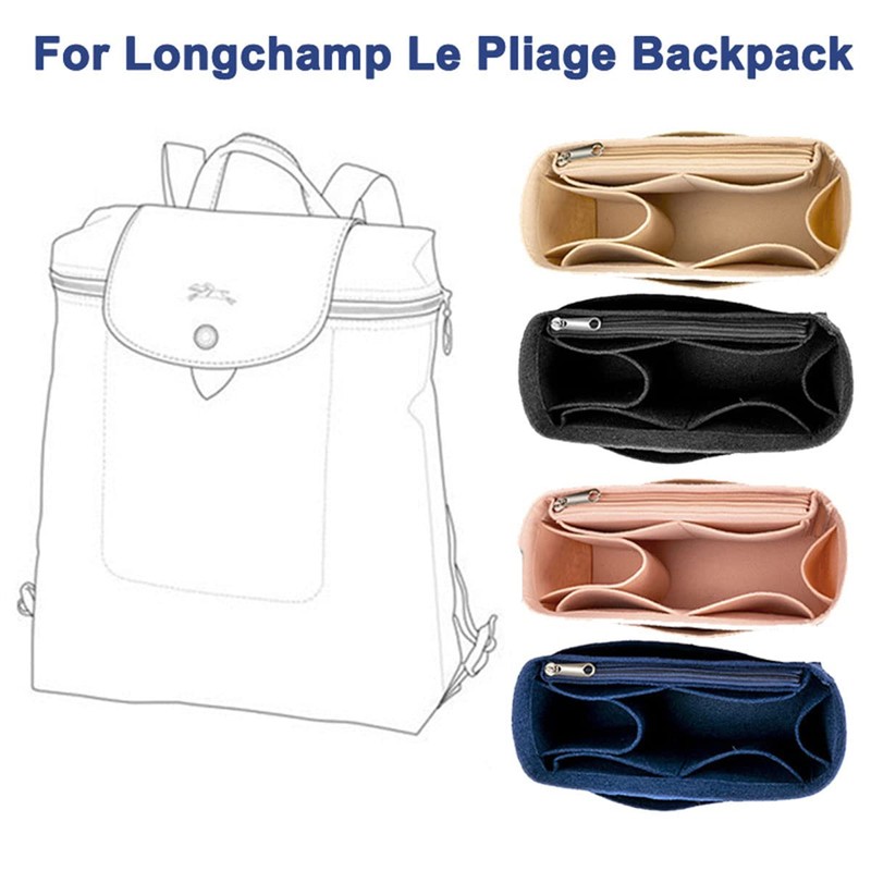 Lckaey purse backpack organizer for le pliage knapsack Felt Bag