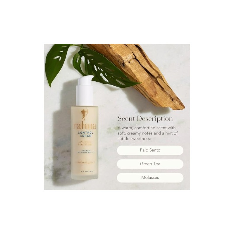 Rahua Control Cream Curl Styler 4 onzas líquidas, crema de