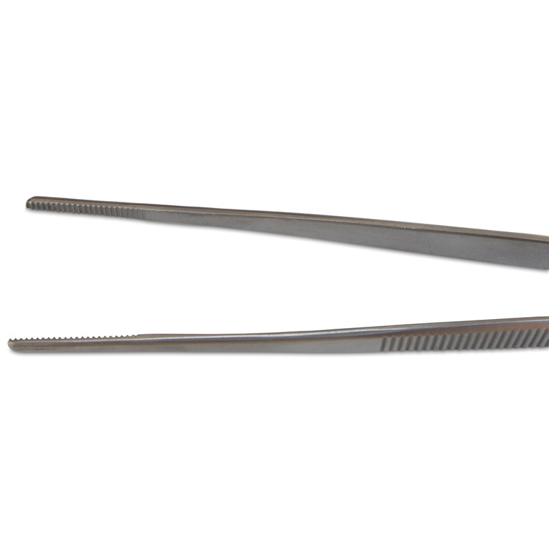 Mars Professional Stainless Steel Anatomical Thumb Tweezers, 6.5" Length