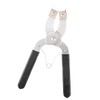 Piston Ring Compressor, BlackSilver Chrome Vanadium Steel Pliers Expander, for