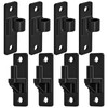 Insaga Heavy Duty Gate Hinges, 4Pack High Strength Steel with