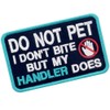 Service Dog I Don't Bite But My Handler Does Vests/Harnesses