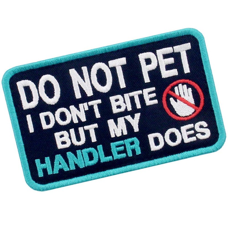 Service Dog I Don't Bite But My Handler Does Vests/Harnesses