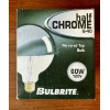 Bulbrite Half Chrome G-40 Large Inconsistent 60w 120V Bulb Bulbrite.
