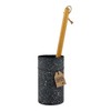 Eco Max Toilet Brush Holder, White Dandelion