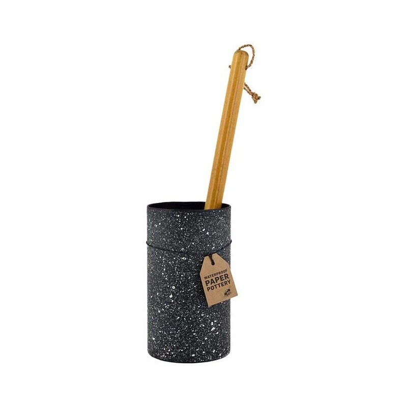 Eco Max Toilet Brush Holder, White Dandelion