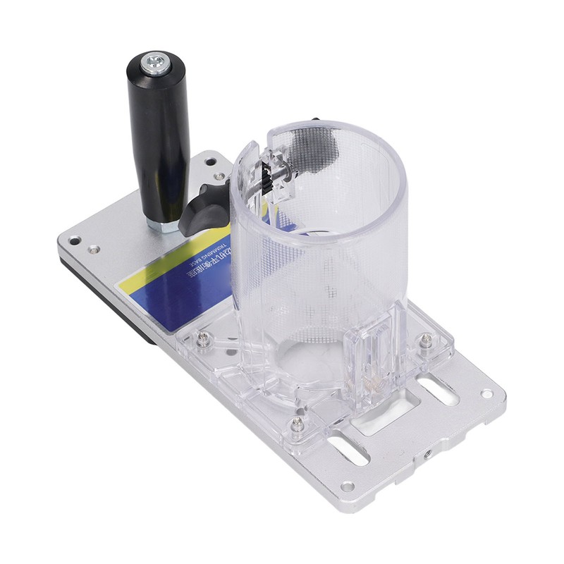 Woodworking Trimmer Router Base Plastic Transparent Standard Professional Woodworking Trimmer