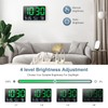 Ankilo Large Digital Wall Clock with Remote Control,11.5" LED Large