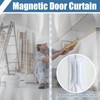 Preboun 3 Sets Dust Barrier Magnetic Dust Barrier Door Kit