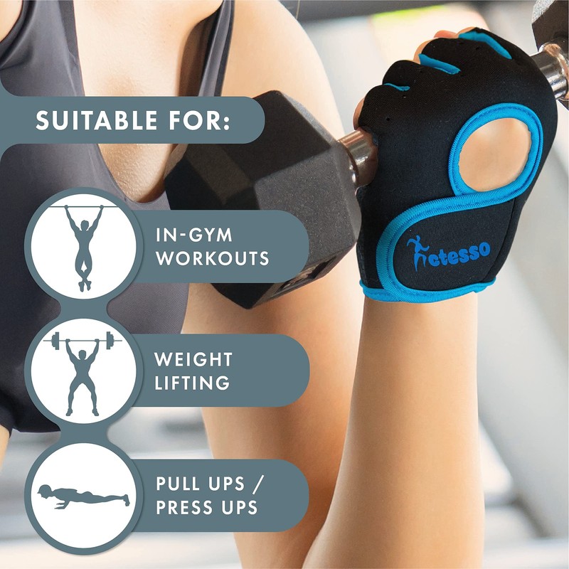 Actesso Gym Gloves for Sports – Weight lifting Men &