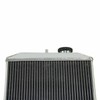 MotoCooling 4 Row Aluminum Radiator for 1992-2000 Honda Civic del