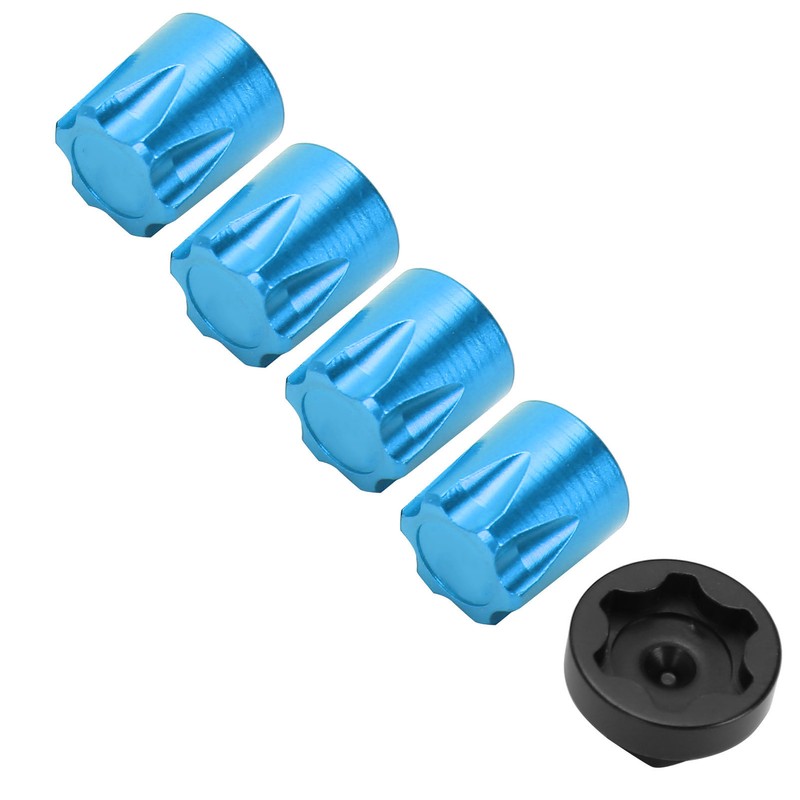4pcs RC Car Wheel Rim Center Cap M4 Nut Fit