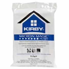 Kirby Allergen Reduction Filter Sentria 24 Pack OEM # 204811