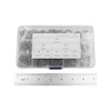 ANCLLO 300 Pcs Stainless Steel Star Tooth Lock Washers Assortment,