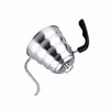 304 Stainless Steel Pour Over Coffee Gooseneck Kettle Teapot with