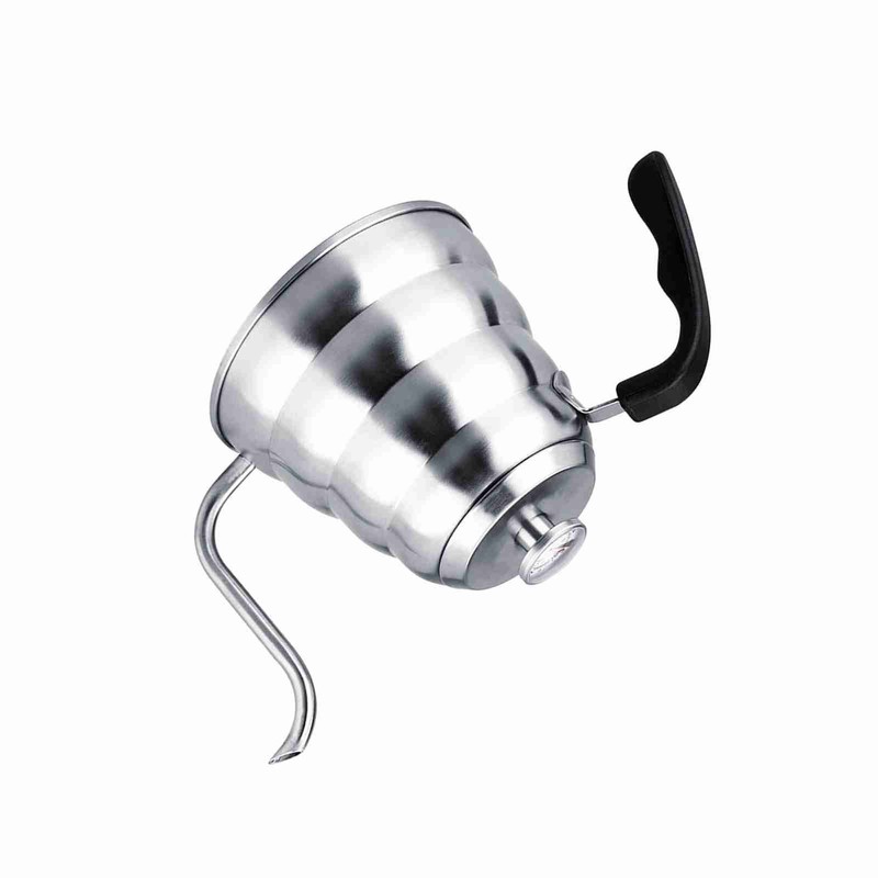 304 Stainless Steel Pour Over Coffee Gooseneck Kettle Teapot with