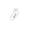Babolat Women's CLUB Short Socks, White BWS1830C