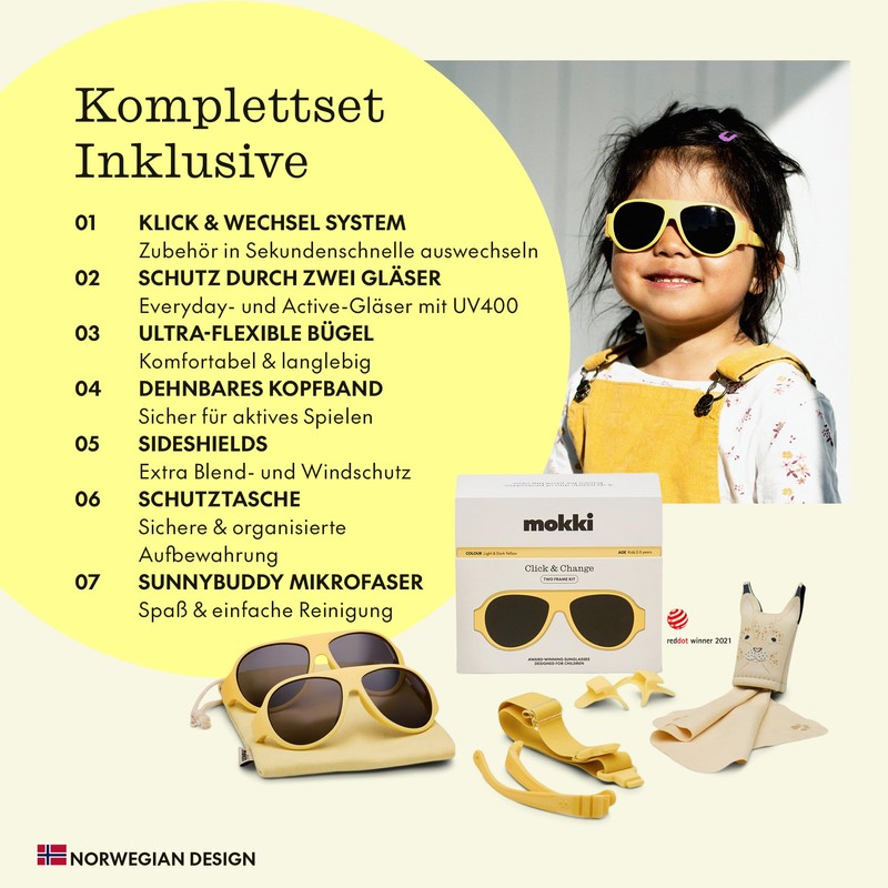 MOKKI Click & Change, yellow