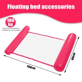 Inflatable Swimming Bed, Inflatable Water Hammock, 4-in-1 Inflatable Water Toy, Pool Accessories, Inflatable Hammock Pool Inflatable Hammock for Adults and Children