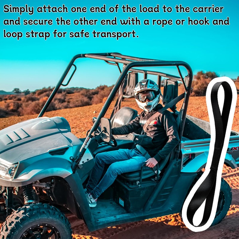 GroveEss 4PCS Securing Loop Straps,Sturdy Durable Strength Lshing Belts,Tie Down