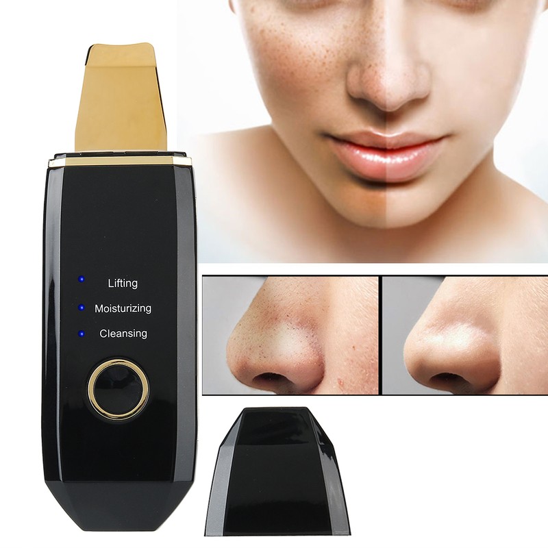 Ultrasonic Skin Scrubber Blackhead Removal Face Cleaning Skin Rejuvenation Machine