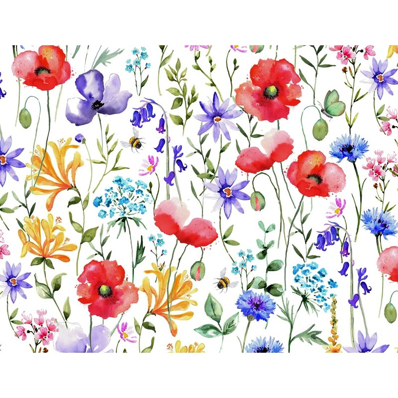 Wildflowers Meadow Mugs Set of 2 Large Balmoral 400 ml