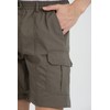 Kendindza Men's Cargo Shorts with Pockets, Zip and Drawstring -