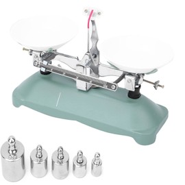 20g50g Weights, 100 Gram Mechanical Balance Scale with 5g for School Physics Experiment Accessory Lab Supplies Tool(100g) School Supplies