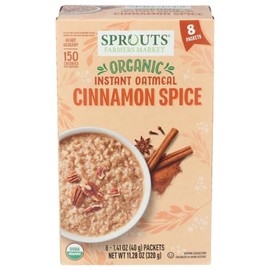 Sprouts Organic Cinnamon Spice Instant Oatmeal - 11.28 oz (320g)