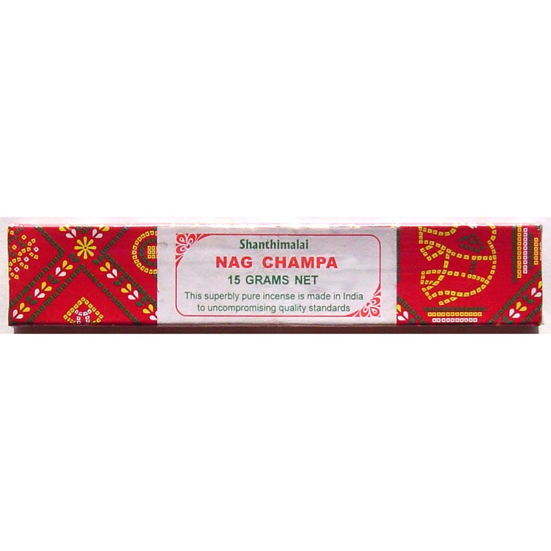 Shanthimalai Nag Champa - 15 Gram Red Box - Sold