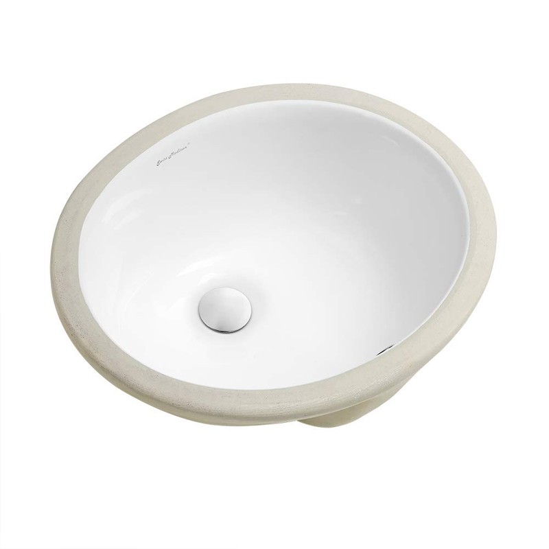 Swiss Madison SM-UM629 Plaisir 16.5 Oval Under-Mount Bathroom Sink