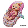 Baby Alive: Deluxe Doll Car Seat - Pink & Rainbow