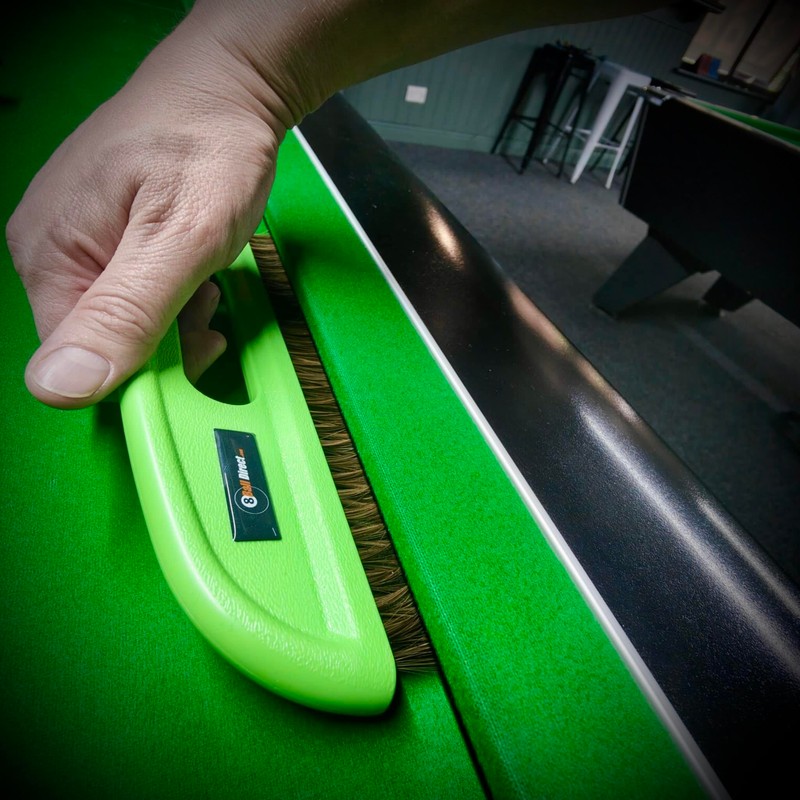 Horsehair Pool Table Rail Brush/Pool Table Under Cushion Brush -